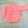 2 Piece Cardigan Set for a Baby Girl, Baby Girl's Outfit - 0 - 3 months Chest 16 ins - £17.50