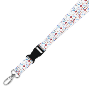 Double Breakaway Lanyard - Watercolour Medical