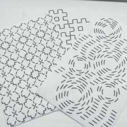 Sashiko Stick and Stitch Transfers