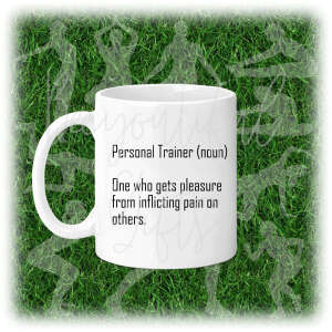 Exercise Ceramic Mug - Personal Trainer Definition
