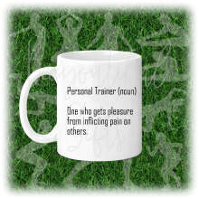 Exercise Ceramic Mug - Personal Trainer Definition