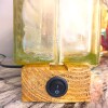 Vintage Architectural Retro Glass Block lamp