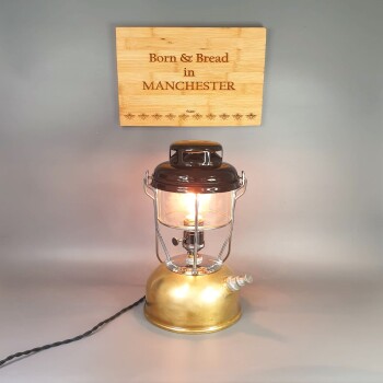 Vintage Tilley Lamp converted electric - Upcycled - Fathers Day - Gifts For Him - lighting