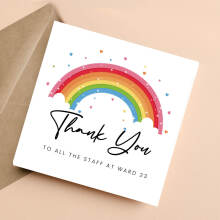 Personalised Thank You Card - To The Hospital Staff