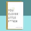 Funny Graduation Card: Exams, Degree, PhD - Personalised Message Available - Blank inside - Regular - Matte Card