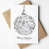 Corporate Christmas Cards Branded | Corporate | Company | Christmas Cards for Clients  Staff, Co-Workers, Teams & Clubs Christmas Cards - A6 - 4.1" x 5.8"