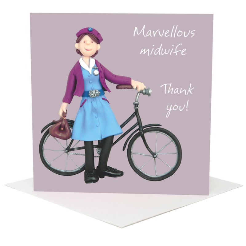 Thank you Midwife card - Erica Sturla Design