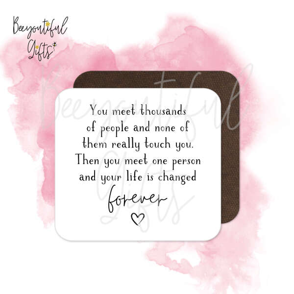 Anniversary Coaster - You Meet Thousands of People