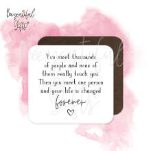 Anniversary Coaster - You Meet Thousands of People