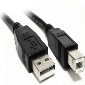 USB Printer Cable A-B - 1.5 Metre - Black