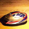 Union Jack  Fog City Motorcycle Helmet clock