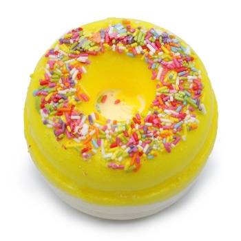LEMON MERINGUE DONUT BATH BOMB