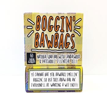 Boggin' Bawbags Soap | Patchouli and Sandalwood | Vegan | | Stocking Filler | Secret Santa | Scottish