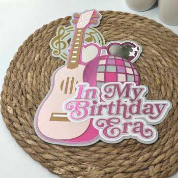 Celebrity-Inspired Cake Topper for Music Lovers