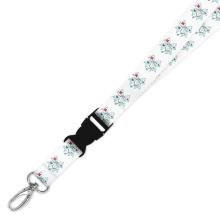 Double Breakaway Lanyard - Nursing Coquette Bow