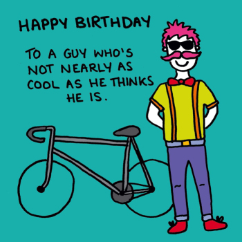 Not as Cool Greetings Card