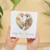 20th Anniversary Card China Anniversary 20 Year Anniversary Card For Husband Owl Anniversary Card For Wife Twenty Year Anniversary Card - Square (5.5x5.5) / Blank Inside