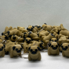 Baby Pug Keyring - Pack of 10