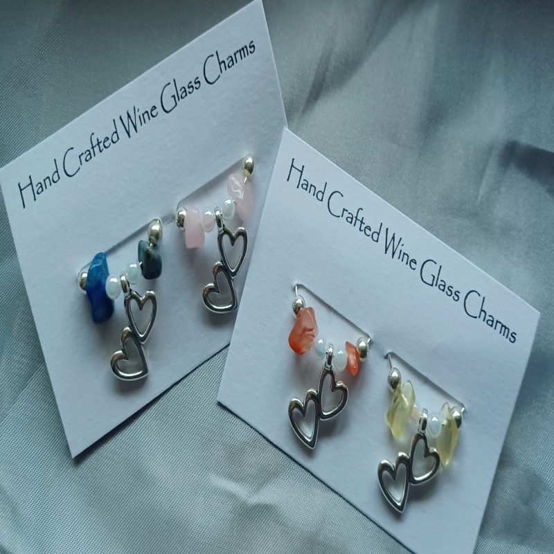 Wedding, Anniversary, Christmas Gift Wine Glass Charms