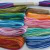 Olympus Sashiko Cotton Thread Variegated 20m - Blue & White