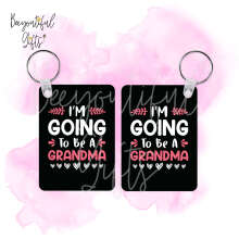 Mother's Day Key Ring - I'm Going To Be A Grandma