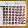 Butterfly Stickers 1cm wide 120 in a set - Pink