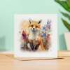 Postcard Prints - Notelet Card of a Fox For Anyone Any Occasion Card For Her or For Him Card For Birthday or Easter Card Thank You Card - Square (5.5x5.5) / Blank Inside