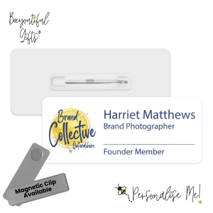 Brand Collective Oxfordshire - Personalised Name Badge