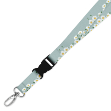 Double Breakaway Lanyard - Daisy Border