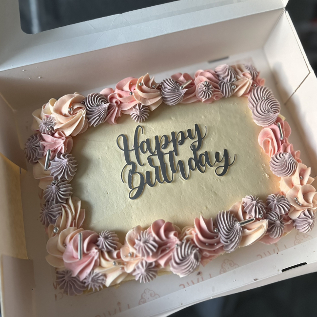 Sheet cake