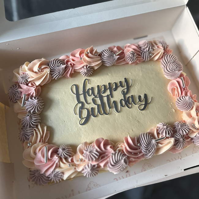 Sheet cake