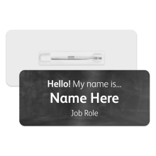 Education/Childcare Name Badge - Chalkboard