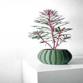 The Ovire Planter Pot with Drainage Tray & Stand Included