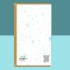 Christmas Surprise Scratch and Reveal Card - Personalised - Custom Xmas Card. - Blank inside - Large