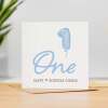 Personalisable 1st Birthday Card For Boy One Year Old Birthday Card Custom Card For First Birthday For Boy Happy 1st Birthday Card - Square (5.5x5.5) / Blank Inside