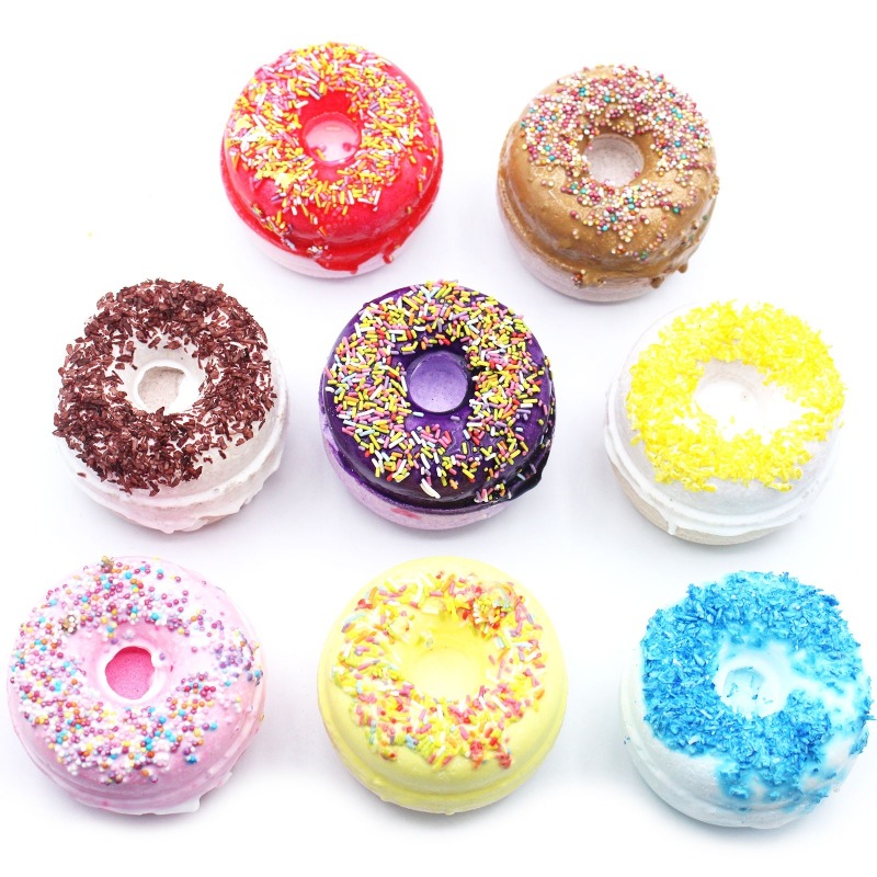 Strawberry & Banana Donut Bath Bomb