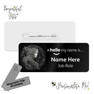 Name Badge - Mystical Zodiac Sign Hello My Name is... - Virgo