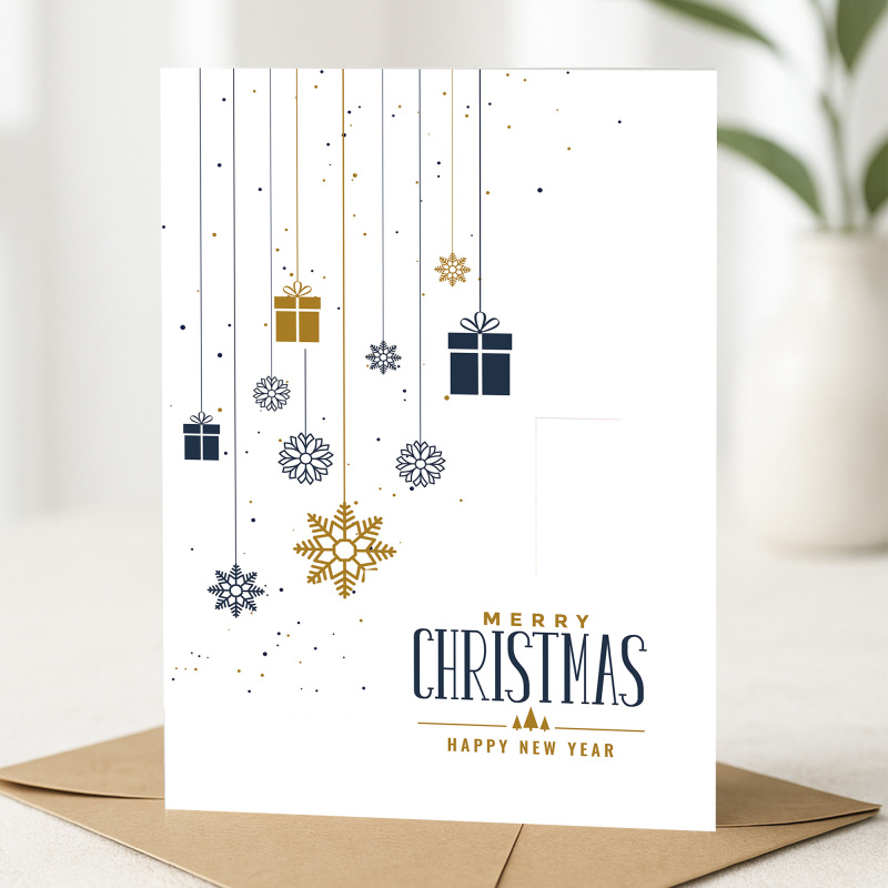 Corporate Christmas Cards Branded | Corporate | Company | Christmas Cards for Clients  Staff, Co-Workers, Teams & Clubs Christmas Cards - A6 - 4.1" x 5.8"