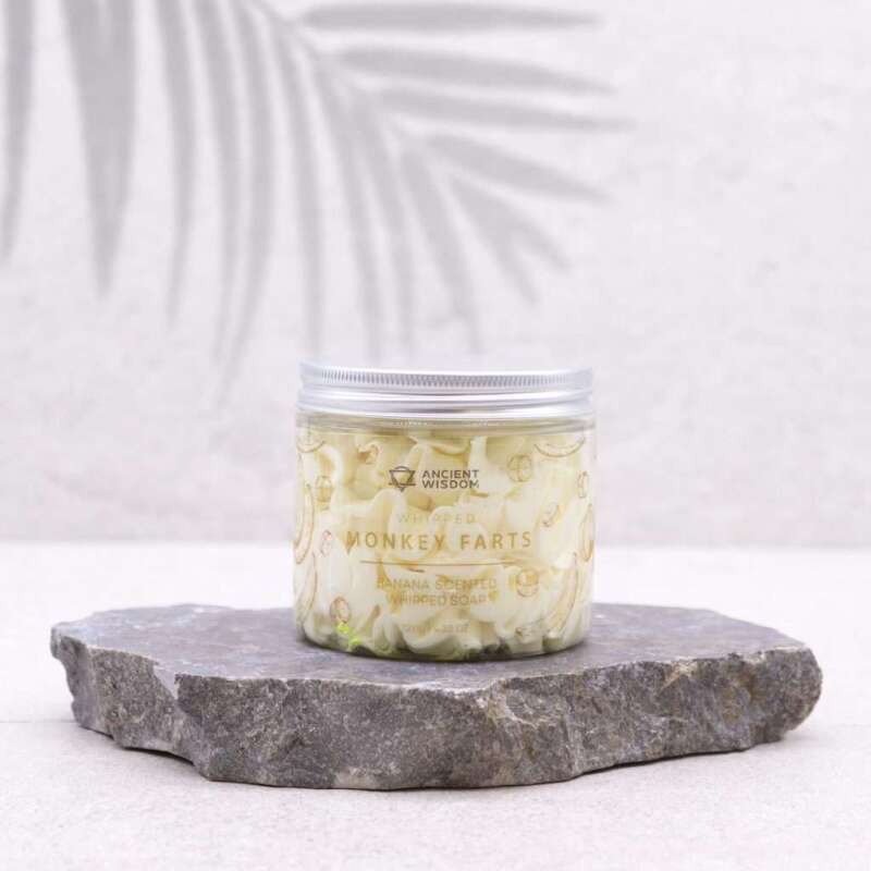 Banana Whipped Cream Soap 120g