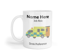 Personalised Ceramic Mug - Ambulance