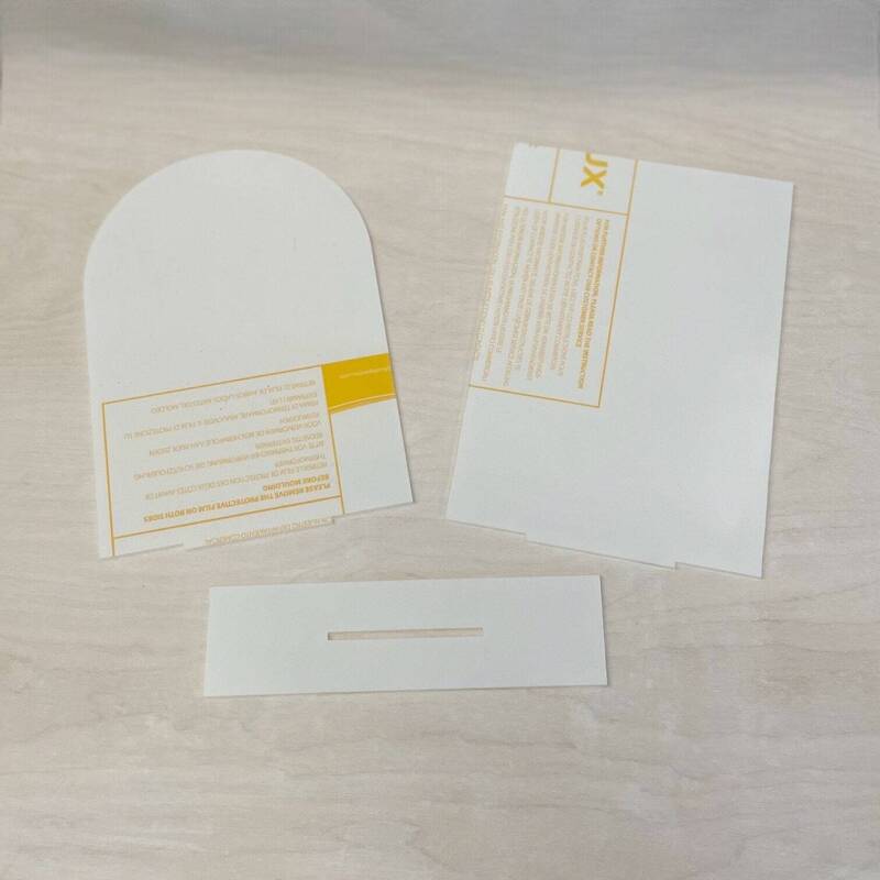 A5 A4 Clear Arched Acrylic Table Number or Sign Blank with Stand / Arched with Stand / Acrylic Blanks / Wedding / DIY Signage / 3mm - A5