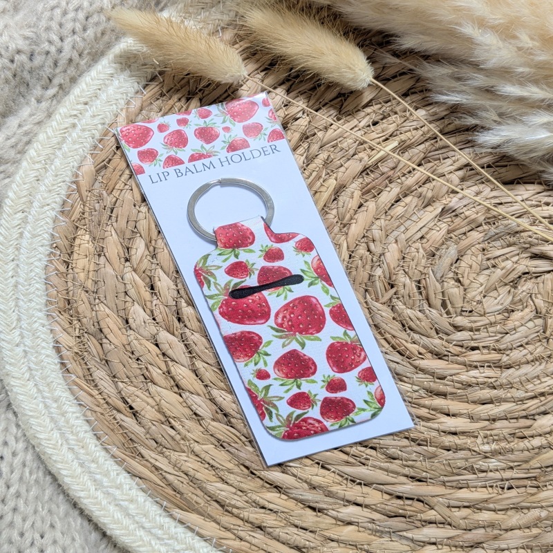 Strawberry Lip Balm Holder