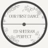 Personalised Vinyl Record Keyring | Custom Song Lyrics, Wedding Gift