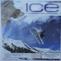 ICE A4 120gsm Self Adhesive Matte (Matt) Photo Paper