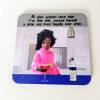 Doll Coaster | F*ck this sh*t | Funny coaster for her | drink | Wine coaster | tea | coffee | gift