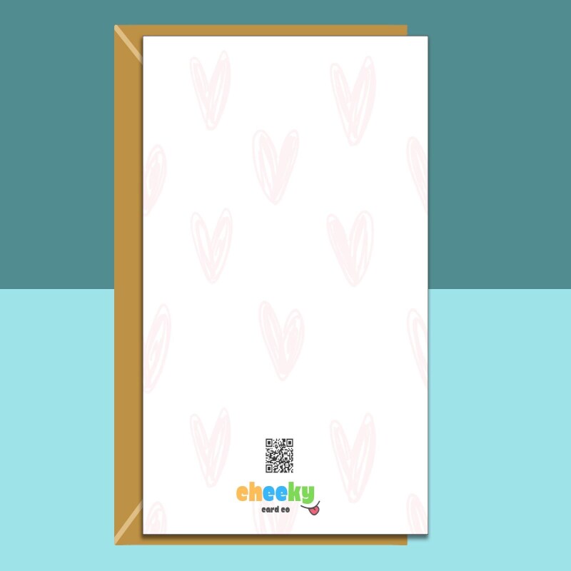 Funny Traitor's Valentines or Birthday Card For Him or Her - Personalised - Cute Love Card for Boyfriend, Girlfriend, Husband, Wife, Fiance - Blank inside - Regular - Matte