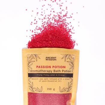 Aromatherapy Bath Potion in Kraft Bag 350g – Passion