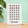 10th Wedding Anniversary Card For Wife Anniversary Card for Husband or Boyfriend Anniversary Card For Girlfriend Tenth Anniversary Ten Year - Large (5x7) / Blank Message