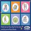 A level congratulations card for a girl - designed by Rosie Brooks - 15cm square and blank inside, made in the UK