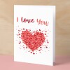 Anniversary or Valentine's Card for Her or Him Anniversary Card for Wife Valentine's Day Card For Husband Boyfriend or Girlfriend Love Card - Large (5x7) / Blank Message